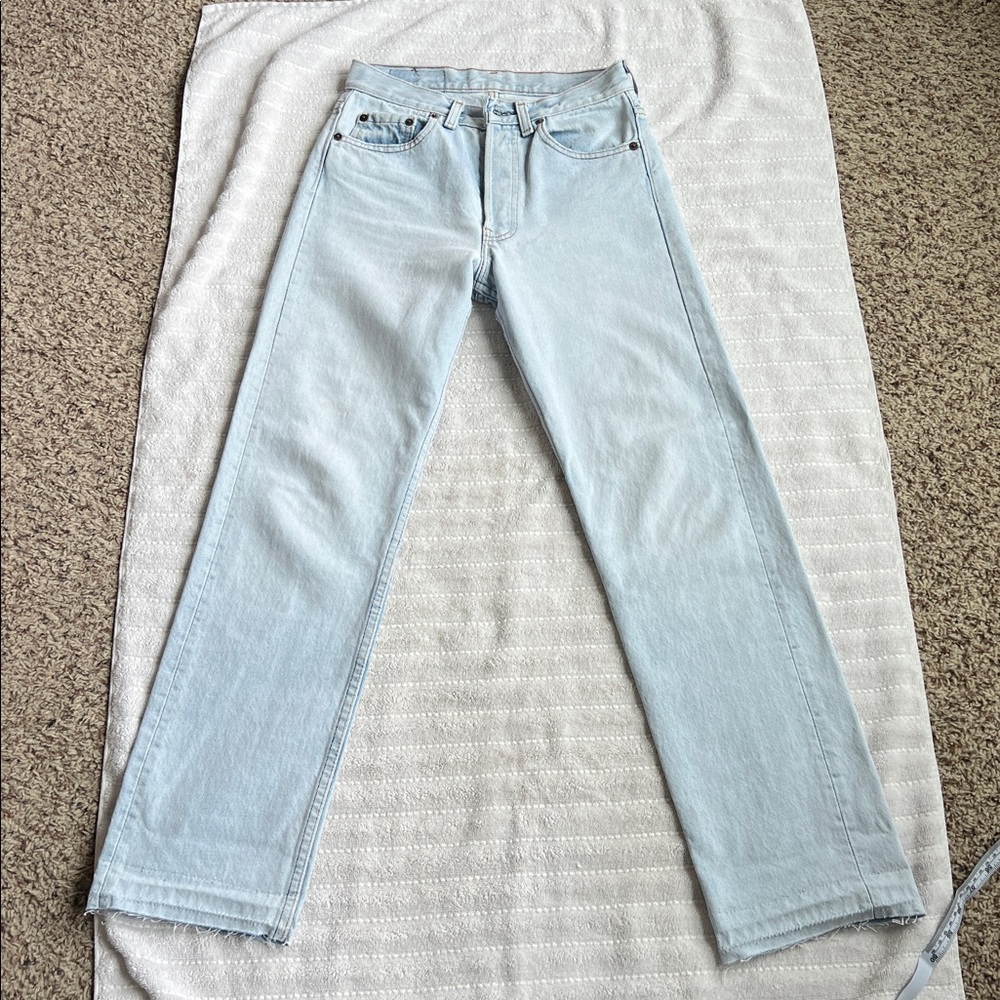 Vintage 501 Levi’s Light blue jeans